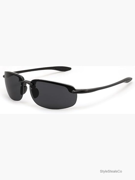 TR90 Rimless Sports Sunglasses UV400 Protection for Running Cycling main image 7